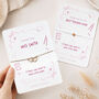 Teacher Thank You Bracelet Gift Best Teacher Pink, thumbnail 6 of 9