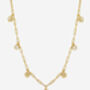 Moon And Star Necklace Or Choker 18ct Gold Plated, thumbnail 2 of 4