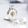 Your Own Handwriting Engraved Dual Opening Pocket Watch, thumbnail 2 of 8