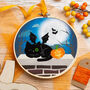 Black Cat Halloween Embroidery Beginners Kit, thumbnail 1 of 7
