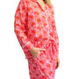 Cotton Pyjamas Magenta And Orange Jaipur Floral, thumbnail 2 of 4