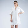 Easy To Sew, Helen Linen Tunic, Zero Waste Pre Cut Kit, thumbnail 3 of 12