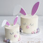 Bunny Ears Easter Cake Topper, thumbnail 1 of 5