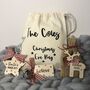 Personalised Luxury Family Filled Christmas Eve Bag, thumbnail 3 of 8