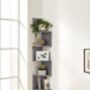 Five Tier Zigzag Floating Corner Wall Shelves, thumbnail 2 of 12