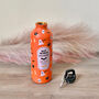 Orange Metal Water Bottle With Halloween Prints, thumbnail 3 of 6