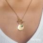 Goddess Ganesha Malachite Pendant Necklace, thumbnail 2 of 8