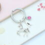 Personalised Horse Keyring Horse Lover Gift, thumbnail 2 of 8