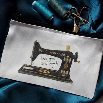Granny Or Nanny 'Love You Sew Much' Storage Purse, 2 of 2
