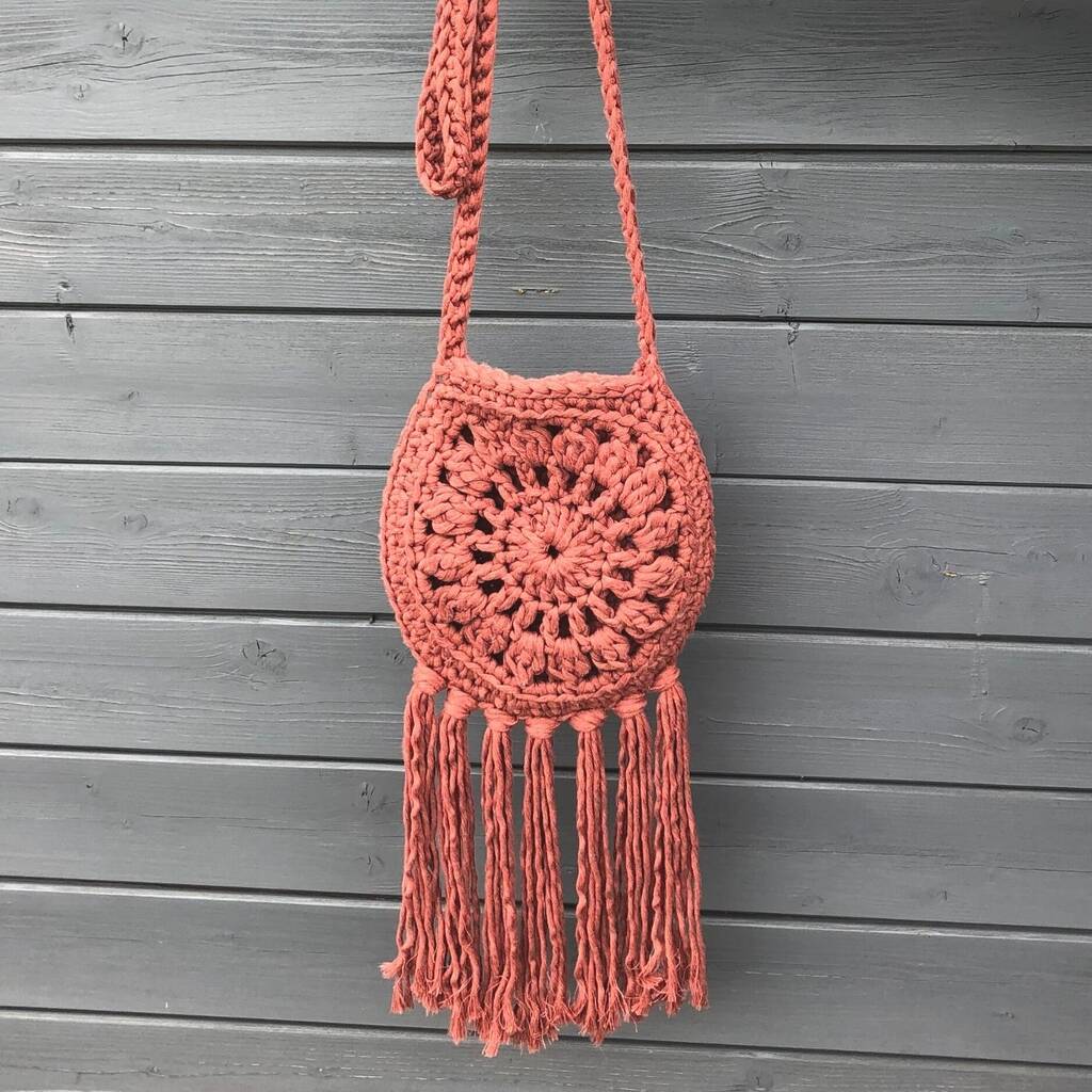 DIY Boho Tassel And Fringe Purse | Made In A Day