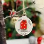 New Home 1st Christmas Tree Bauble 2025, thumbnail 2 of 6
