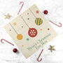 Personalised Bauble Christmas Eve Box, thumbnail 1 of 6