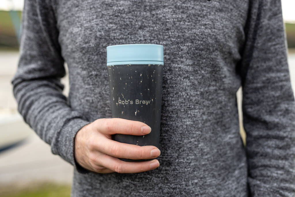 Image of Personalised Leakproof 'For Dad' Reusable Cup 12oz