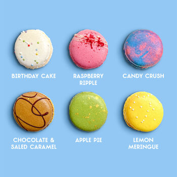 Birthday Macarons Box Of 12, 7 of 7