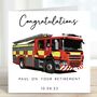 Firefighter Congratulations Card, thumbnail 1 of 2