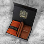 Mens Luxury Knitted Rust, Burnt Orange Tie Gift Box Set, thumbnail 1 of 5