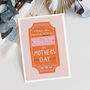 Ticket To Relax Mother's Day Card, thumbnail 3 of 4