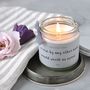 Personalised Damask Rose Scented Candle, thumbnail 2 of 3