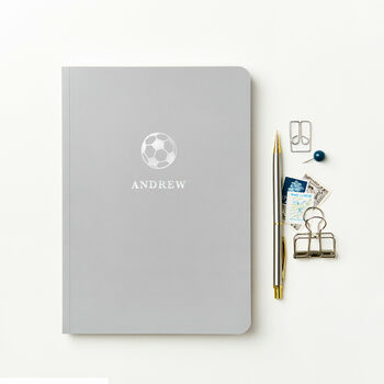 Personalised Any Hobby Foiled Notebook, 3 of 9
