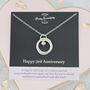 3rd Anniversary Necklace, thumbnail 1 of 7