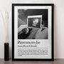 Personalised Parents To Be Print, Gift For New Parents, thumbnail 1 of 7