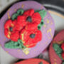 Hand Decorated Poppy Letterbox Biscuit Trio, thumbnail 6 of 6