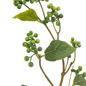 Faux Stem Berry Foliage Green 12pk, 5 of 5