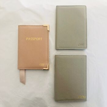 Passport Cover With Monogram, 6 of 12