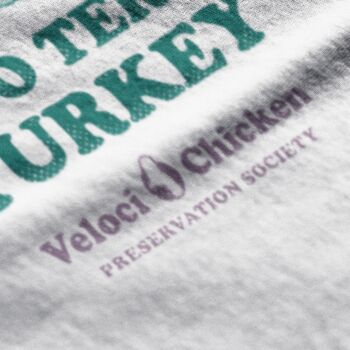 Funnt Cassowary T Shirt, Adopt A Turbo Terror Turkey, 5 of 7