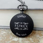 Personalised Engraved Wedding Party Pocket Watch, thumbnail 3 of 6