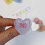 Love Heart Acrylic Ring, thumbnail 8 of 9