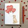 Personalised Labrador Happy Mother's Day Card, thumbnail 2 of 9