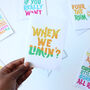 When We Limin'? Greeting Card, thumbnail 1 of 4