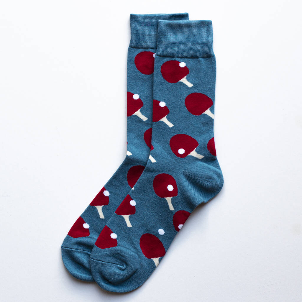 Personalised Men's Ping Pong Socks By Studio Hop | notonthehighstreet.com