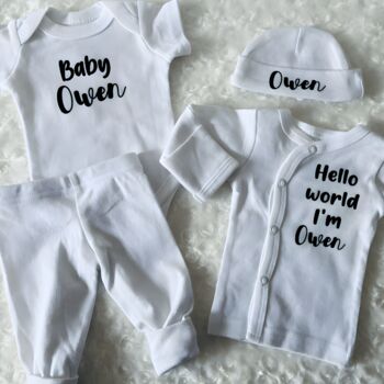 Personalised Premature Baby Gift Set, 3 of 4