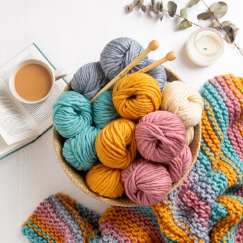 Mini Me Chunky Yarn 100% Wool 25g Ball, 2 of 4