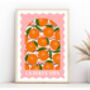 La Dolce Vita Oranges Print, thumbnail 2 of 4