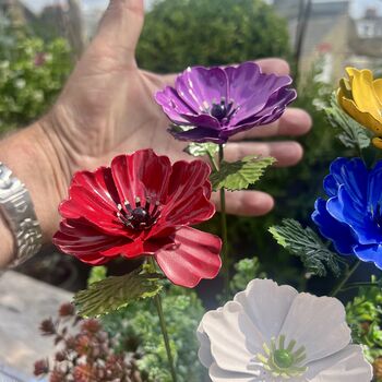 Anemone Garden Stakes Set Of Five, 8 of 9