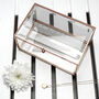 Personalised Rose Glass Jewellery Box, thumbnail 3 of 11