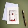 Personalised Santa Bear Card, thumbnail 3 of 3