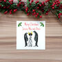Personalised Penguin Family First Christmas Card, thumbnail 4 of 8