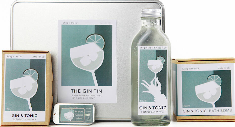 Gin And Tonic Gift In A Tin