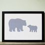 Daddy And Baby Bear Cut Out Picture, thumbnail 10 of 11