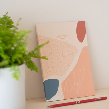 Notes Collection Coral Plain Notebook, 2 of 4