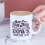 Personalised Vegan Plant Milk Cow Mug, thumbnail 1 of 6