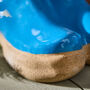 Personalised Blue Garden Welly Planter, thumbnail 4 of 7