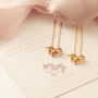 Rose Gold Or Gold Unicorn Cute Necklace, thumbnail 4 of 12