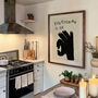 Everything Is Ok Hand Wall Art Print, thumbnail 7 of 11