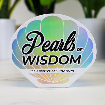 Pearls Of Wisdom 100 Positive Affirmation Cards, 3 of 3