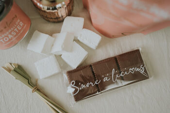 Luxurious Handmade Marshmallow S'mores Kit, 3 of 5